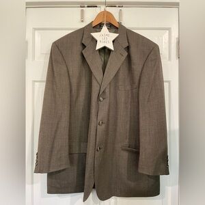 HASPEL Men’s Brown Sport Coat/Blazer
